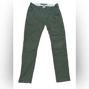 Relwen Huckberry Utility Chino Pants Green Straight Size 34 Men’s